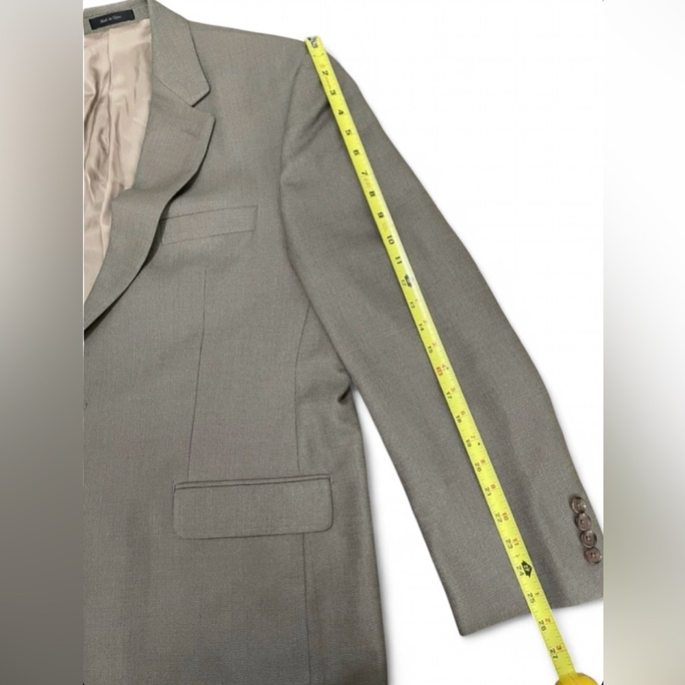Ralph Lauren Men’s Tan Brown Blazer Sport Coat Size 46R - Picture 7 of 10